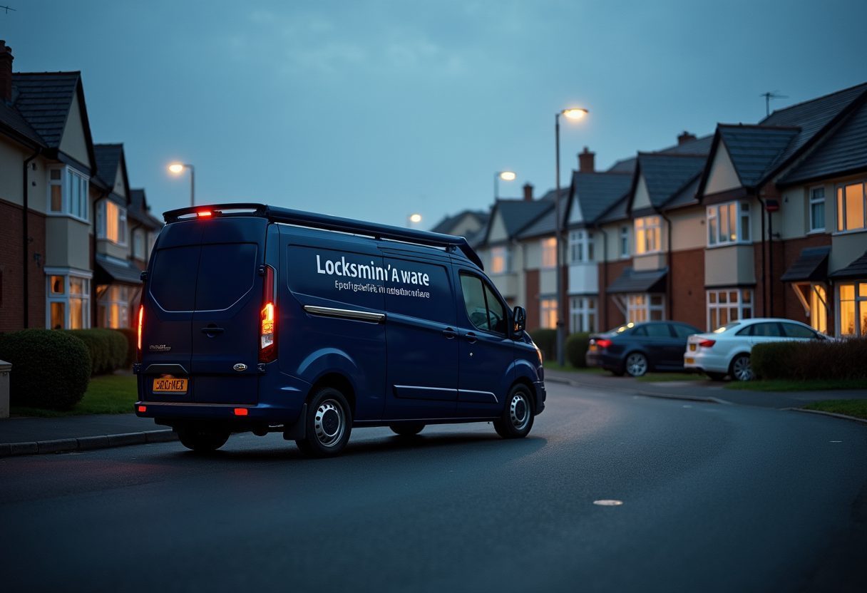 Van stocked and ready — Meridian Locksmith